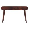 London - Arch Writing Desk - Dark Brown - Image 9