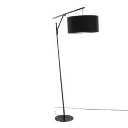 Daniella - Salon Contemporary Floor Lamp - Black