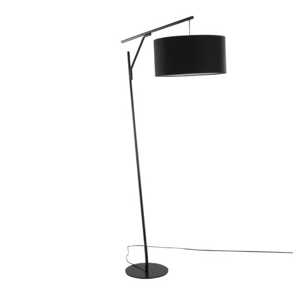 Daniella - Salon Contemporary Floor Lamp - Black