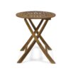 Evergreen - Outdoor Dining Set With Dining Table And 2 Chair - Brown - Image 10