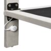 Queen Size Upholstered Bed With Sensor Light And Headboard, Floating Platform Bed - Gray - Image 7