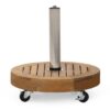 Ralph - Round Umbrella Base - Teak - Image 7