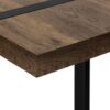 Accent Console Table For Entryway, Contemporary & Modern - Brown - Image 6