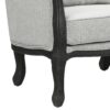 Samael - Sofa With 3 Pillows - Gray / Dark Brown - Image 5
