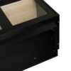 Storage Cabinet With Door For Living Room, Dining Room - Black - Image 12