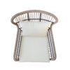 Contemporary Bohemian Southport - Club Chair With Water Resistant Cushions - Brown / Beige - Image 7