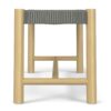 Dahlia - Outdoor Indoor Bench - Gray - Image 2