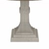 Tannen - Round 5 Piece Dining Table (Set of 5) - White And Gray - Image 9