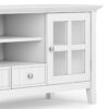 Acadian - TV Media Stand - White - Image 8
