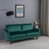Plush Comfort Loveseat - Green - Image 15