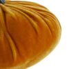 Velvet Weighted Pumpkin Ornament Decor For Holiday Harvest Festival Fall Festival & Thanksgiving (Set of 2) - Orange - Image 8