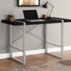 Computer Desk For Home Office, Laptop, Contemporary - Black - Image 7