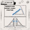 Xsl003 2.2M Kids Plastic Slide Indoor Freestanding Playground Equipment Children Plastic Slide Kids Indoor Slide - Blue - Image 6