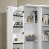 Lincoln - Storage Cabinet With Swing Out Storage Door - White - Image 3