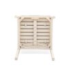 Cordoba - Dining Chair (Set of 2) With Acacia Wood Frame And Water Repellent Fabric - Beige / Yellow - Image 15