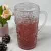 Paisley - 2.5 Quarts Water Pitcher With Lid, Unbreakable Acrylic Drink Pitcher With Spout, Bpa Free - Clear - Image 3