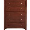 Modern Elegant Transitional Storage Chest - Cherry - Image 2