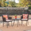Kenneth - 3 Pieces Chat Set Outdoor Furniture - Brown Multi - Image 5