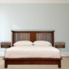 Curve Floating Bedside Table - Chestnut - Image 10