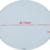 42.12" Tempered Glass Top - Clear - Image 7