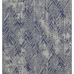 Sunshine - 5'3" X 7'3" Indoor & Outdoor Polypropylene Area Rug - Blue