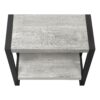 Accent Table, Side Industrial - Gray - Image 5