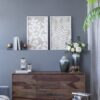 Shadow Box Wall Decor (Set of 2) - White - Image 3