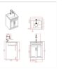Hennessy - Deluxe Laundry Cabinet With Faucet And Stainless Steel Sink - Pure White - Image 8