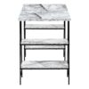 Computer Desk For Home Office, Laptop, Storage Shelves, Contemporary Versatile Placement - White - Image 5