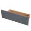 Queen Size Upholstered Platform Bed With Trundle And Drawers - Gray - Image 17