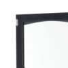Tall Bathroom Storage Cabinet With Glass Doors, Free-Standing, Two Drawers, And Adjustable Shelves, MDF Board, Painted Perfect For Displaying Your Favorite Items - Black - Image 21