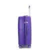 Expandable Hardshell Suitcase Double Spinner Wheels Pp Luggage Sets Lightweight Durable Suitcase & Tsa Lock, 3 Piece Set (20/24/28) - Purple - Image 14