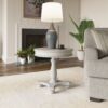 Mariano - Round End Table - Gray - Image 4