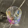 Leading Ware Rainbow Diamond Acrylic Glasses Drinking (Set of 4) Dof 9Oz Bpa Free Plastic Cocktail Glasses - Clear - Image 8