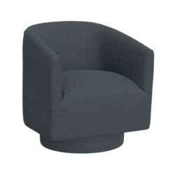 Bralin - Swivel Accent Chair - Blue