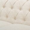 Chesterfield Style 3 Seater Sofa With Deep Button Tufting - Beige - Image 14