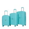 Expandable Hardshell Suitcase Double Spinner Wheels Pp Luggage Sets Lightweight Durable Suitcase With Tsa Lock, 3 Piece Set (20/24/28) - Lake Blue - Image 9
