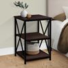 Accent Table, Side Contemporary & Modern - Espresso - Image 9
