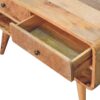 Reverse Curve Media Unit - Oak - Image 5