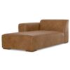 Rex - Left Chaise Sofa Module - Brown - Image 2