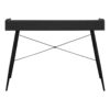 Computer Desk For Home Office, Laptop, Storage Shelves, Contemporary - Black - Image 7