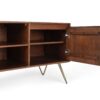 Hunter - TV Media Stand - Umber Brown Stain - Image 4