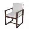 Patio Dining Set Outdoor Dining Table And Chair Set With And Removable Cushions For Patio, Backyard, Garden - Dark Brown - Image 22