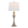 Ashland - Contemporary Table Lamp (Set of 2) - Nickel / White - Image 3