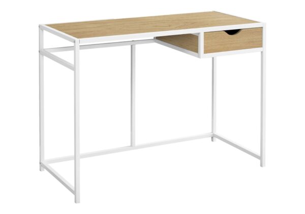 Computer Desk For Home Office, Laptop, Storage Drawer, Contemporary & Modern - Natural