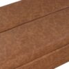 Twin Size Folding Ottoman Sleeper Bed With Mattress Convertible Guest Bed - Brown - Image 19