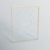 Double Sliding Shower Door, Semi Frameless Bypass Bathroom Sliding Door With 1 / 4" (6Mm) Tempered Glass For Walk In Shower - Brushed Gold - Image 12
