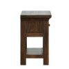 Verna - 1 Drawer Nightstand - Brown - Image 3