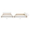 Alpine - King Puffy Modern Platform Bed - Ivory White - Image 12