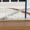 Loft Shag - 5' 3" X 7' Polypropylene Shaggy Area Rug - Ivory - Image 3